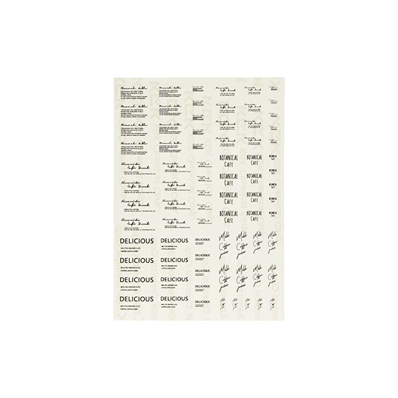 Kamejima Shoten Super Thin Sticker (Stylish) Hobby Sticker 1157