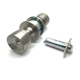 GOAL ULW-4E Backset 89mm Replacement Keyless Type Door Knob for Bathroom Private Room Toilet