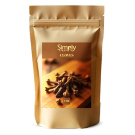 Simply Staples Whole Cloves 8 oz (227g) – Premium Quality, Fresh & Aromatic Spice – Non-GMO, All-Natural | Ideal for Cooking, Baking, Tea, Marinades & Home Remedies