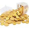 Jumbo Hanukkah Fillable 6.5" Inch Dreidel, Stands Straight on Table,