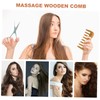 Baluue Massage Comb for Hair Styling and Scalp Relaxation Wooden