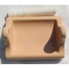 Sun Vintage Suntan Peach Tan Ceramic Toilet Paper Holder Bathroom