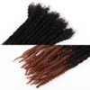 Orientfashion 8inch Textured Dreadlock Extensions Human Hair,0.6 Thickness Full Hand-made