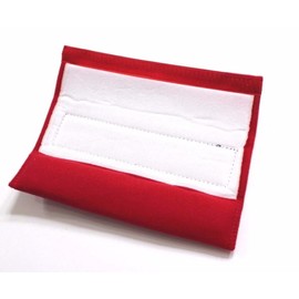 NEW Red Seat Belt Cover Shoulder Pads Pairs with Embroidery RECARO Racing Logo