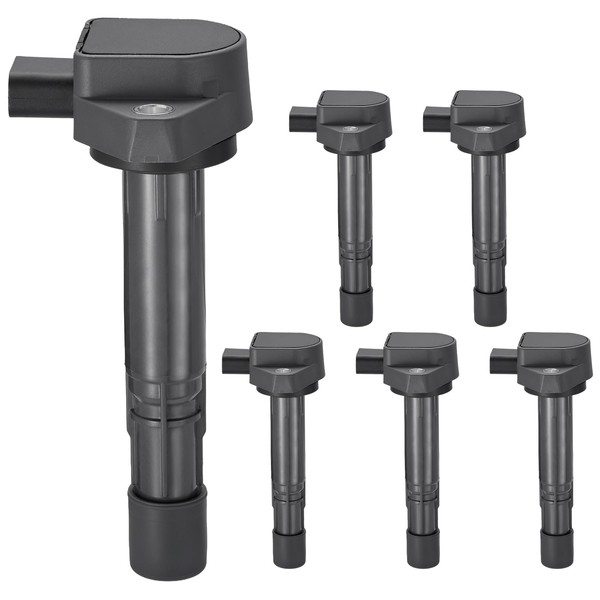 SYKRSS 6-Pack UF400 Ignition Coils Compatible with Honda Acura Saturn