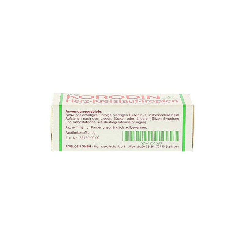 KORODIN Cardiovascular oral drops 10 ml