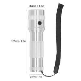 Waterproof Colour Light Torch 10 Colours in 1 LED Torch RGB Colour Changing Torch Made of Aluminium Alloy for Gift