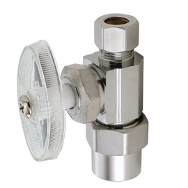 Brass Craft PR14 C1 1/2 nom CpvC by 3/8 O.D. Comp Brass Craft PR14 C1 Straight Stop, Chrome