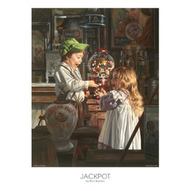 Bob Byerley - Jackpot Signed Open Edition Giclee on Paper