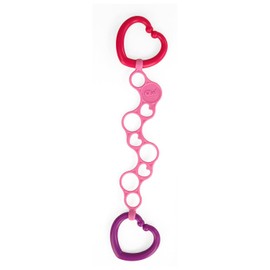 Kids II Japan, Bright Starts Olink, Baby Stroller Toy, Stroller Strap, Teeth, Rattle, Baby Shower, Pink