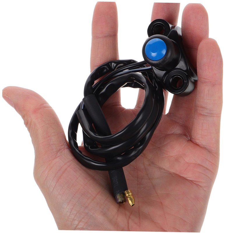 Ciieeo Motorcycle Engine Kill Switch Button Durable Handlebar Start Stop