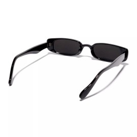 ShadyVEU Slime Privacy 90s Retro Vintage Super Dark UV400 Mens Womens Sunglasses