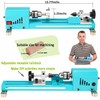 Mini Lathe Wood Lathe Machine Multi-Purpose Type Lathe Milling Cutting