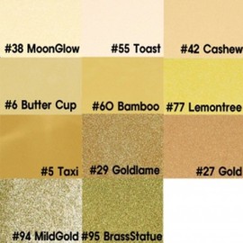 Arizona Eyeshadow Yellow Gold Series / 애리조 아이섀도우 옐로우 골드 계열