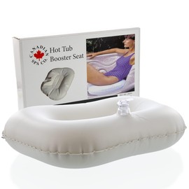 CANADIAN SPA CO. Water Filled Pool Seat Cushion, Inflatable Booster Seat, Comfortable Support, Hot Tub Accessories