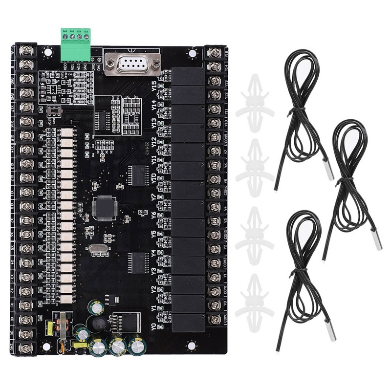 Industrial Control Board PLC Controller Module NTC Temperature Measurement FX1N-30MR-3NTC