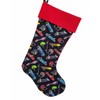 Skateboard - Skateboarder Quilted Christmas Stocking