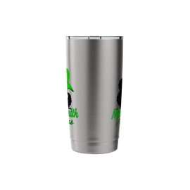 Girl Mental Health Awareness Women Melanin Afro American Stainless Steel Insulated Tumbler