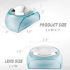 MAGDEPO 5X Desktop Dome Magnifier Paperweight 3 inch Magnifying Glass