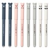 hocadon 8 Pieces Erasable Rollerball Pens Friction Pens, 0.35mm Cute