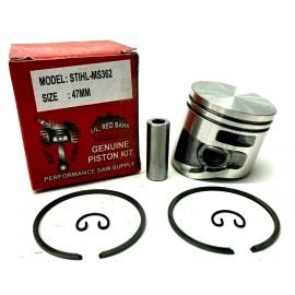 PERFORMANCE SAW SUPPLY PISTON KIT FITS STIHL MS362, MS362C, 47MM KIT, REPLACES PART # 1140 030 2002