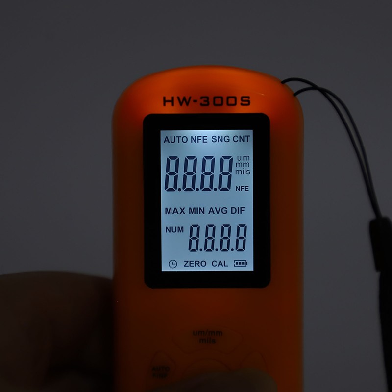 Paint Thickness Gauge Coating Depth Meter Tester Digital Display 3