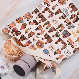 Devi and Paxton TV Show Merchandise Tote Bag Comedy Drama Lover Gift for Fans (Never Have)