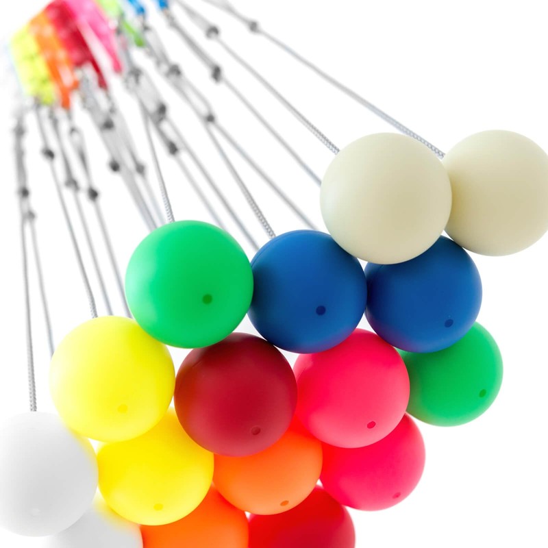 Play Juggling - Coppia di Poi Practice da GIOCOLIERE per