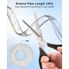 6Ft Drain Hose Extension Fit for Gevi Nugget Opal Ice