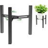 Adjustable Desktop Plant Stand, Metal Plant Shelf Fits 5.1-7.45" Pots