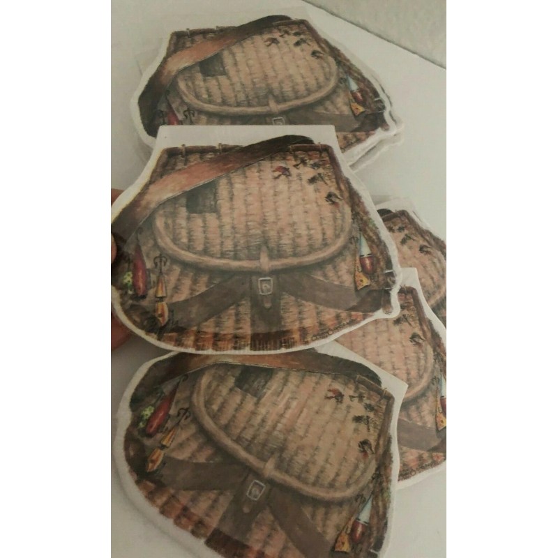 Heartprint Vtg NEW Bible Verse FISHING CREEL NOTE PAD 4X5