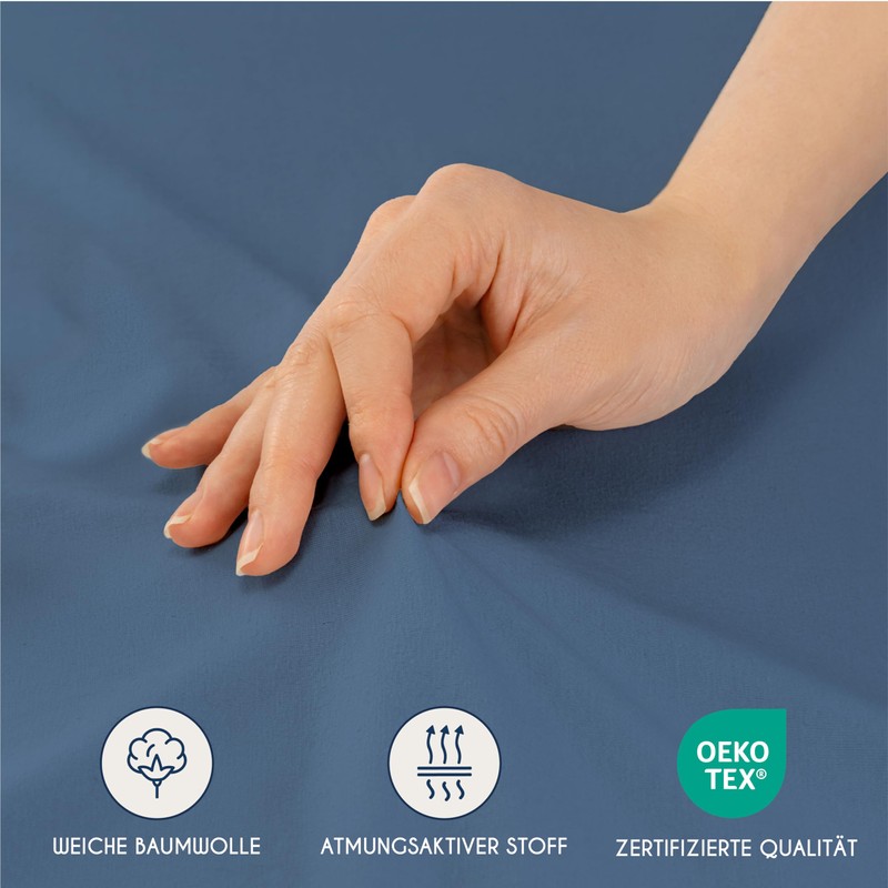 Dreamzie Elasticated Cotton Fitted Sheet