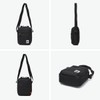 Chums Recycle Vertical Mini Shoulder Bag, Black