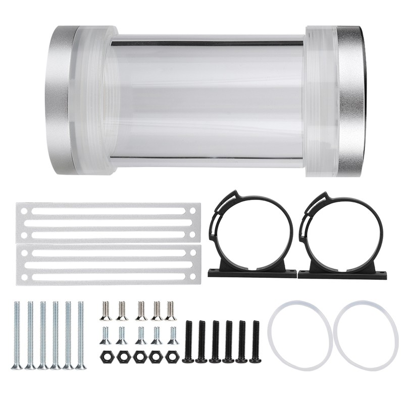 Cooling Accessory PMMA Aluminum Computer Water Cooled Cylinder Water Tank