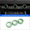 AuTK Air Conditioning, Vent Knob Cover for Honda Civic Accessories
