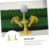 KOMBIUDA 3pcs Golf Practice Holder Tee Accessory for Training and