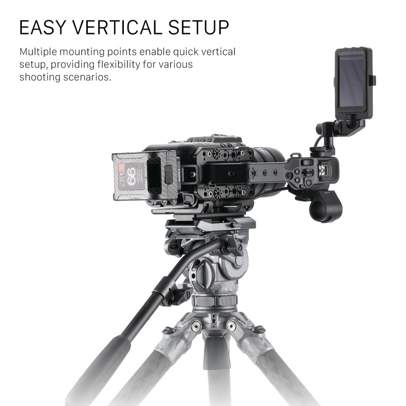 TILTA Side Mounting Plate Compatible with Sony FX6, with Camera
