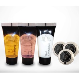 Conditioning Anti-Dandruff Shampoo Clean Dandruff Shampoo Shower Gel Body Wash Sensitive Skin Body Lotion Travel Mini Soaps Small Bath Soap 15gm Soap Elite 20 Mil Tubes B&B Pack of 40 (10 Each)