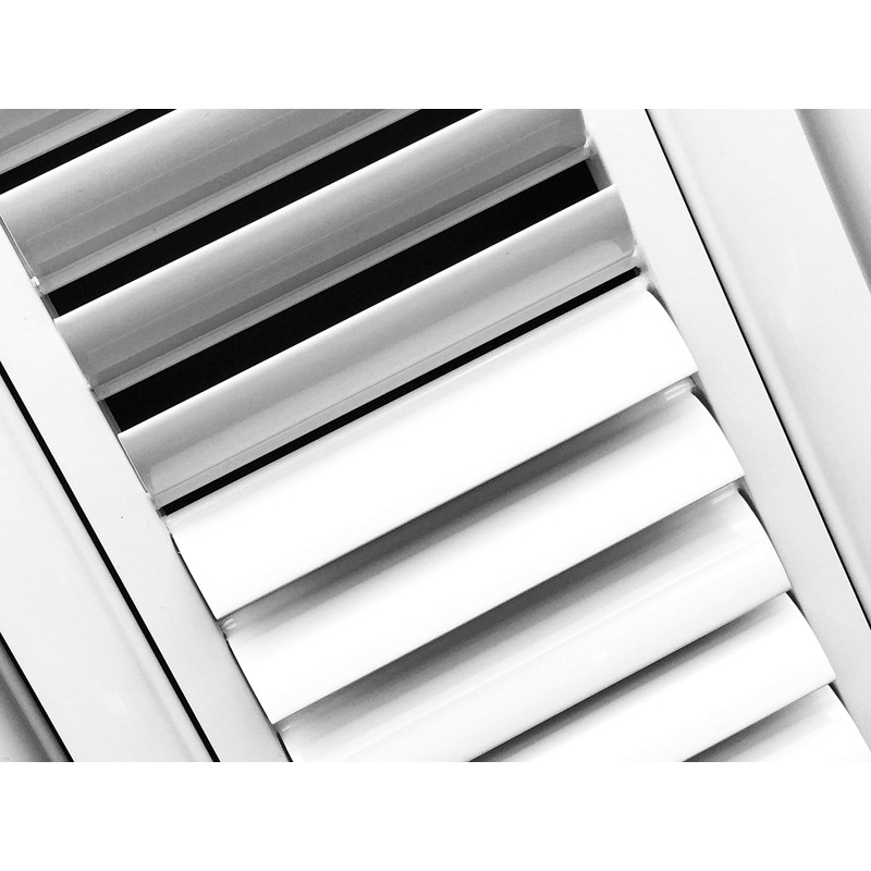 HVAC Premium 20w X 20h 4Way Aluminum Curved Blade Adjustable