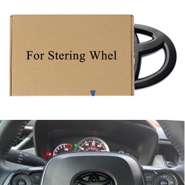 Plastic Overlays kit Wheel Emblem (Matt Black.)