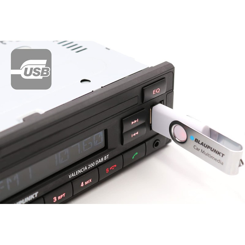 Blaupunkt Valencia 200 DAB BT | DAB+, Bluetooth, RDS Tuner,