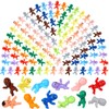 Selizo 120pcs Mini Plastic Babies, Tiny Plastic Baby Figurines Small