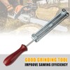 10 Pcs Chainsaw Sharpener File Kit with 5/32 3/16 7/32