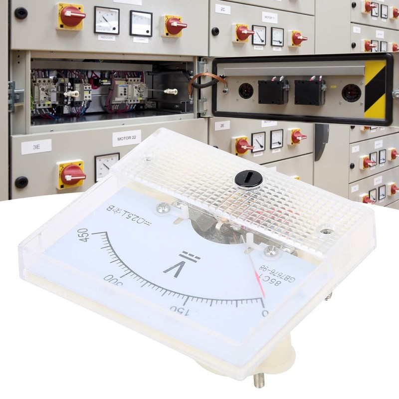 Voltmeter Pointer Voltmeter Voltmeter Analog 0-450V DC Volt Meter Voltage