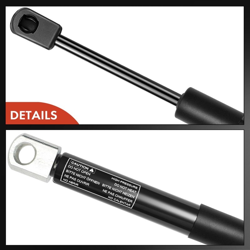 A-Premium Rear Center Luggage Lid Lift Supports Shock Struts Compatible