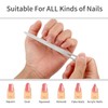 simarro Pack of 6 Nail Files for Natural Nails, Metal