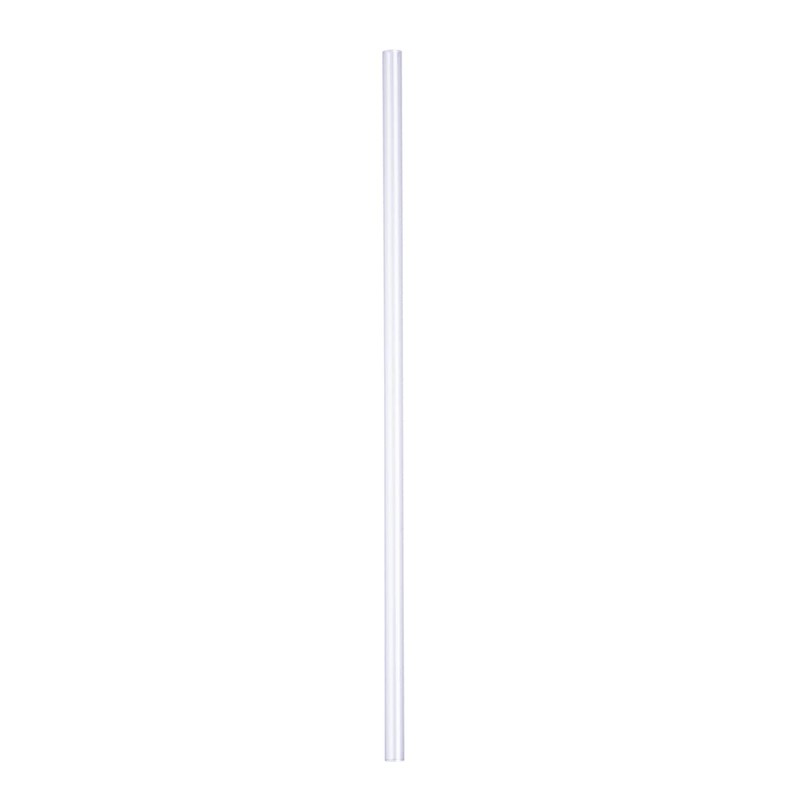 [500 Pack] Disposable Plastic Drinking Straws - 7.75"High - Clear