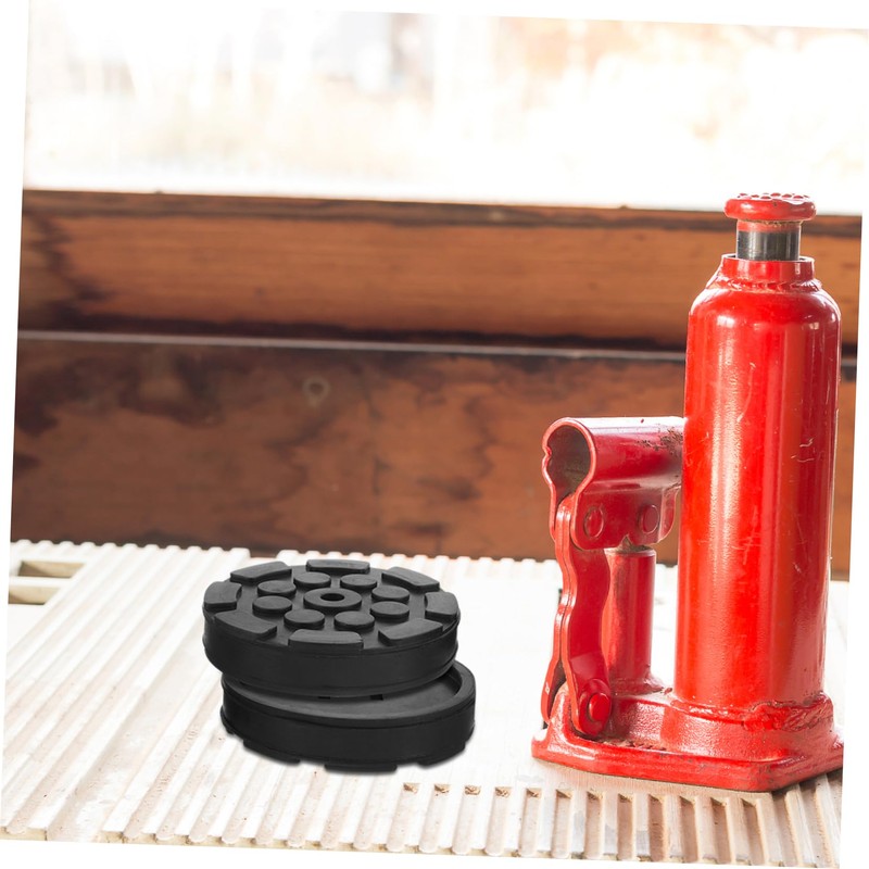 Alipis 2Pcs Automotive Jack Pad Adapter Rubber Floor Jack Disk