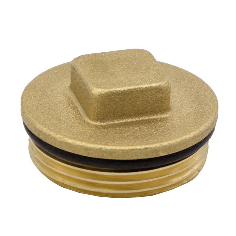 VARIOSAN Plug 16478, 1 1/2 inch male thread, brass, 30