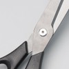 All Purpose Ceramic Scissors 8" Black Straight Shears Non-Sticking Sharp